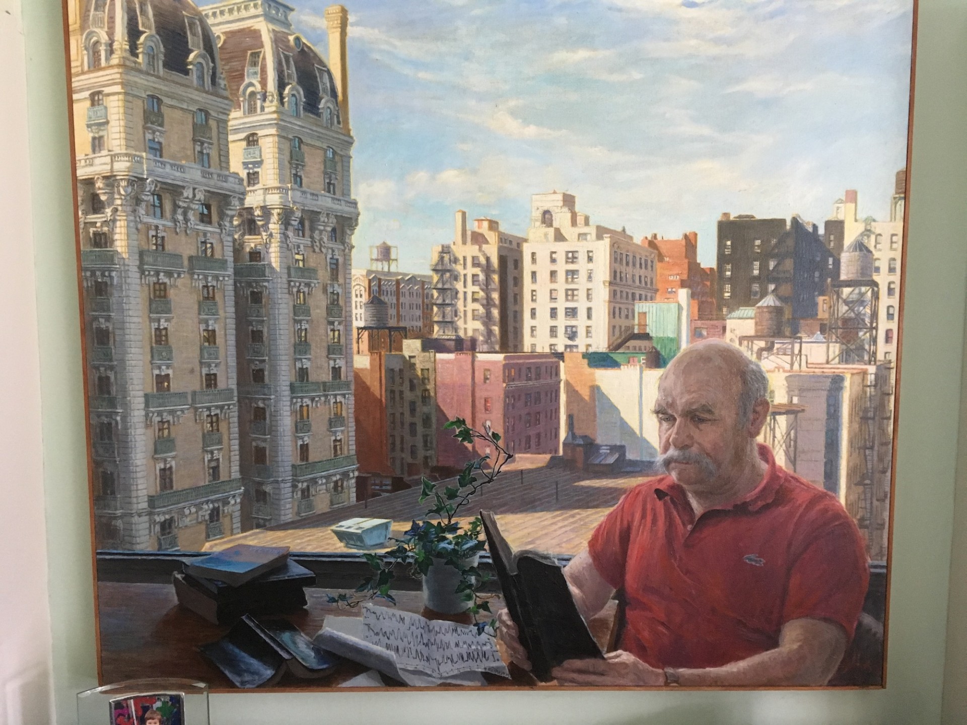 painting of Walter Pitman