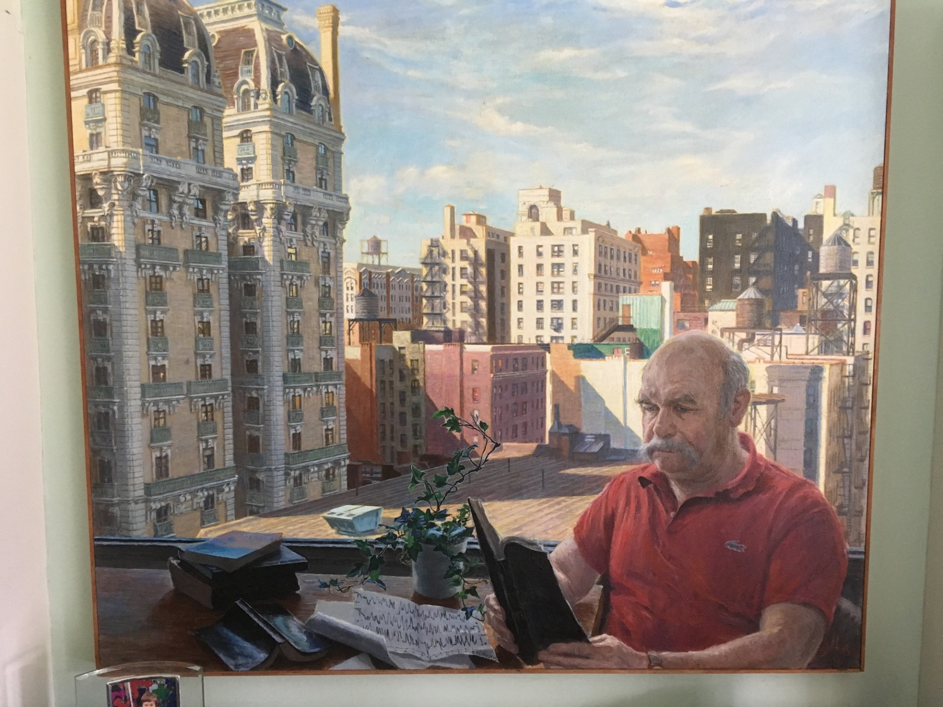Contributed by John Dewey painting of Walter Pitman
