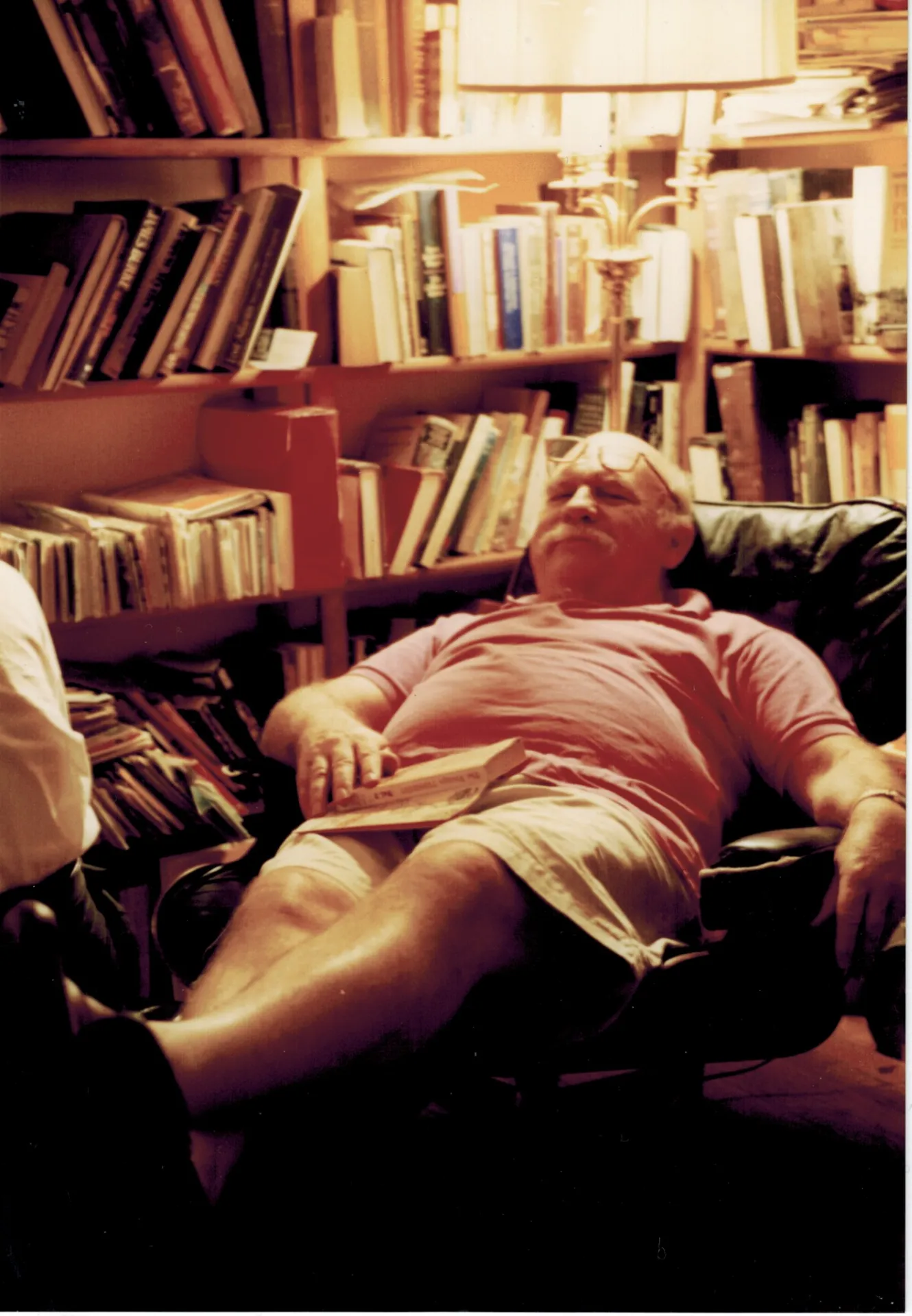Walter in armchair